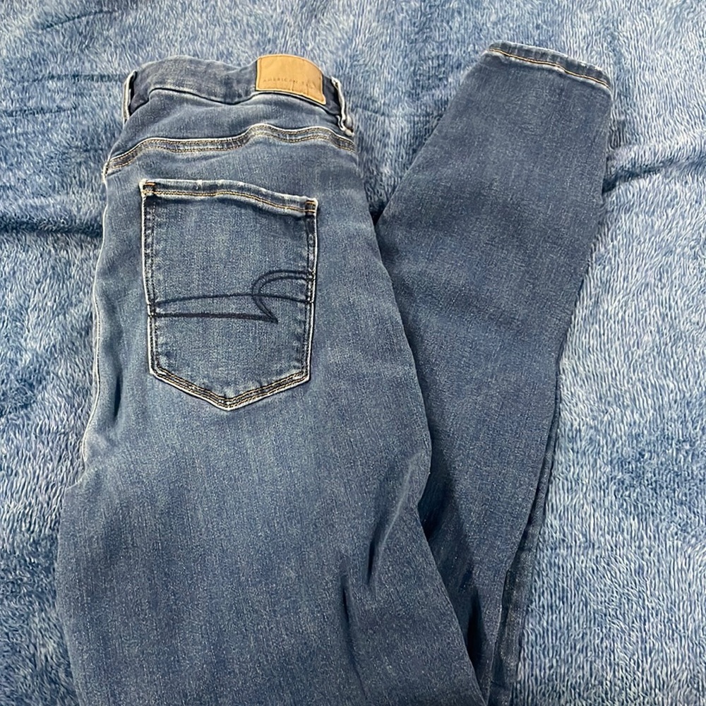 Size 4 American eagle Curvy hi rise jegging